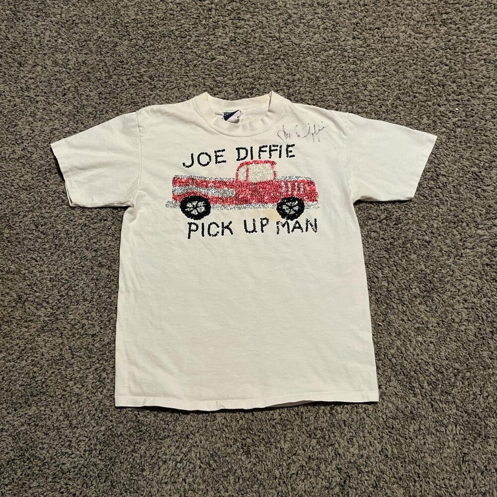 Vintage Joe Diffie Pickup Man Country Music Band Tee